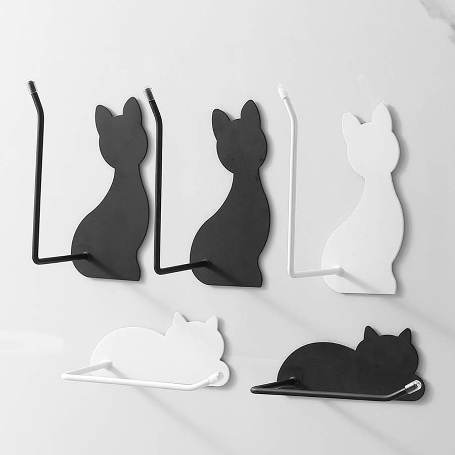 鐵藝卡通置物架(白臥