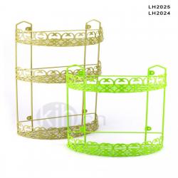 雕花半圓二層、三層架